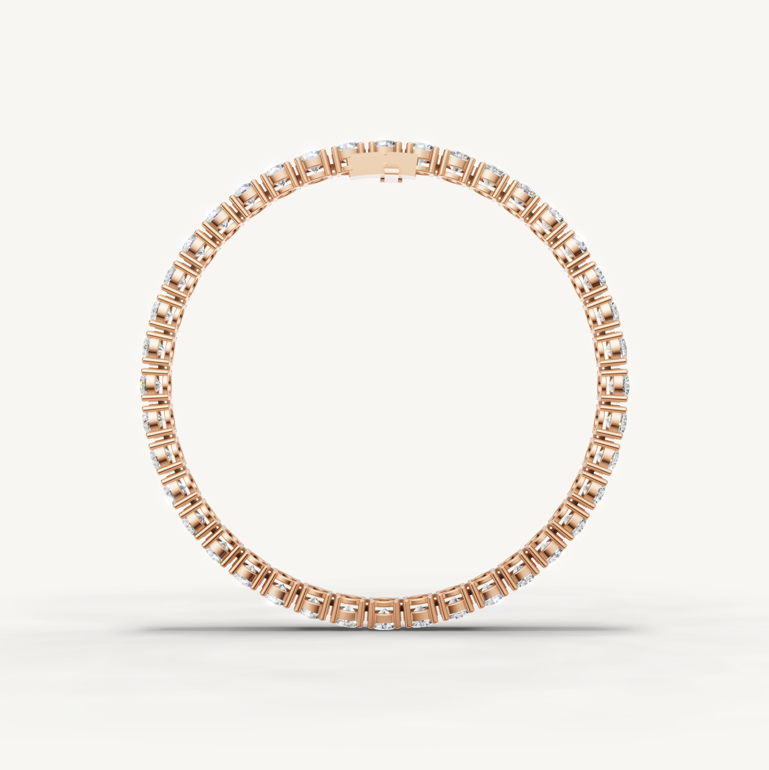 Timeless Rose Gold Tennis Bracelet with Lab Grown Diamond Brilliance by Raul Diamonds