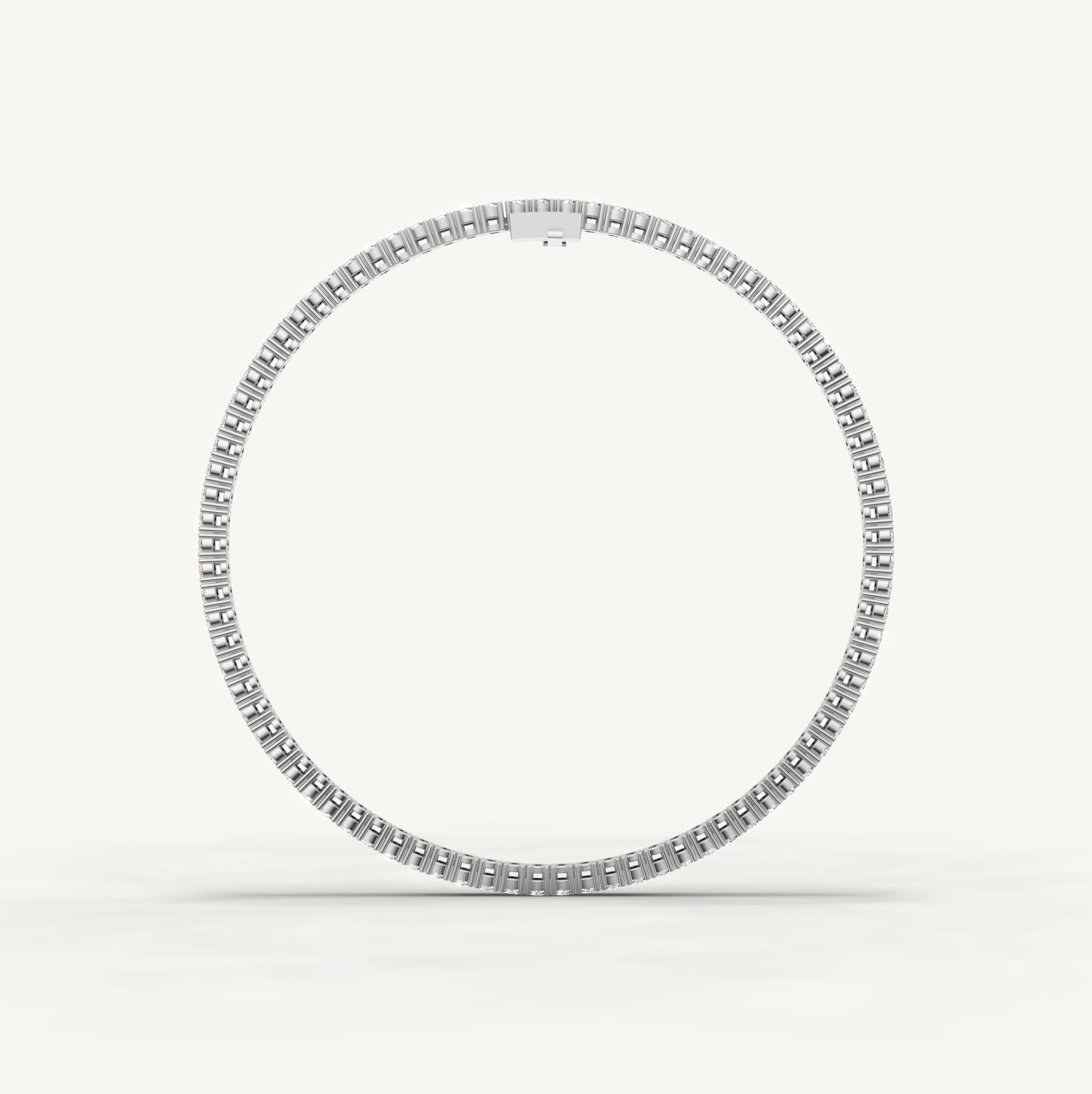 Luxury white gold diamond tennis bracelet with timeless elegance by Raul Diamonds