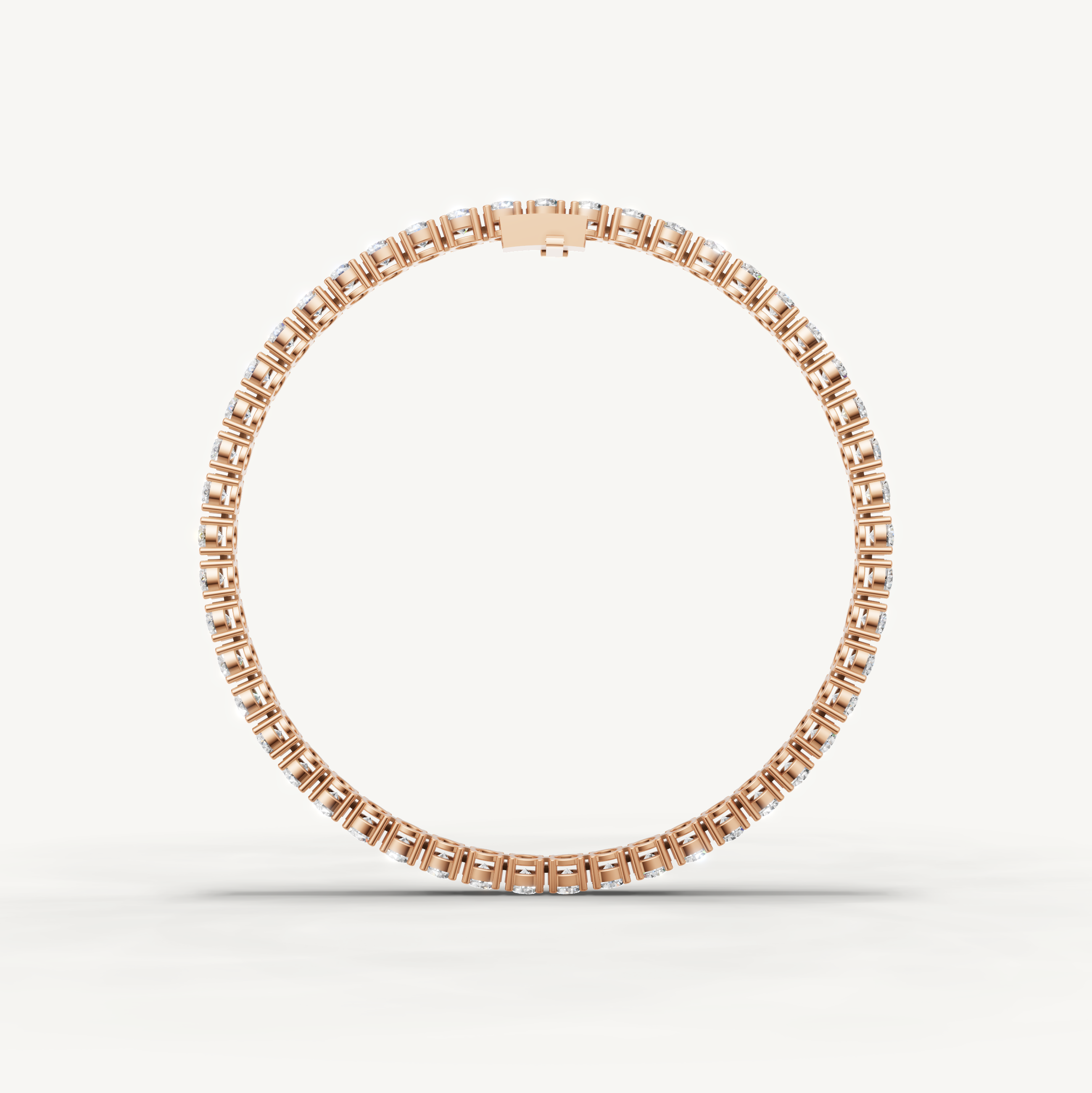 Timeless Rose Gold Tennis Bracelet with Lab Grown Diamond Brilliance by Raul Diamonds