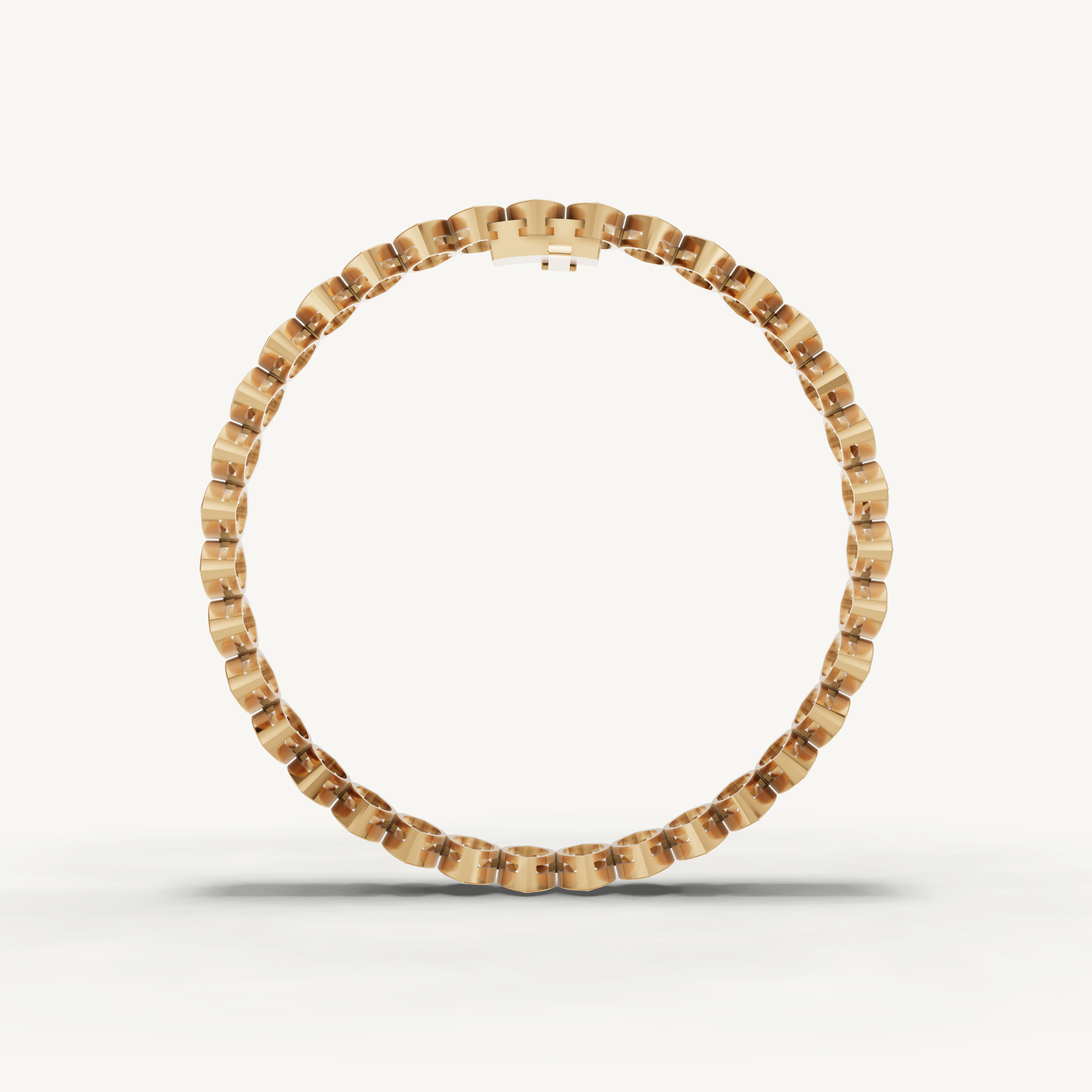 Marquise Lab Grown Diamond Tennis Bracelet in 14K Yellow Gold