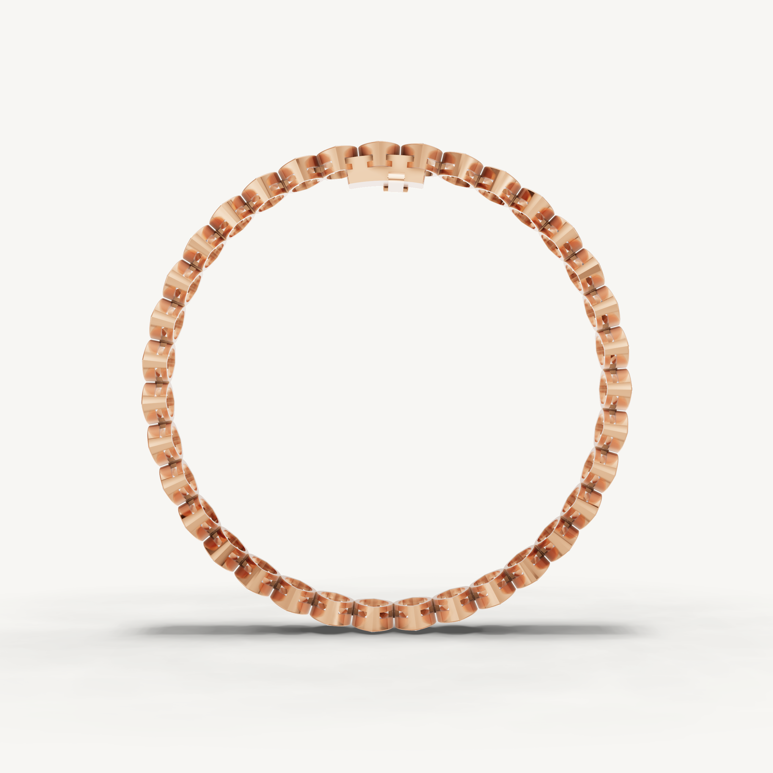 Marquise Lab Grown Diamond Tennis Bracelet in 14K Yellow Gold