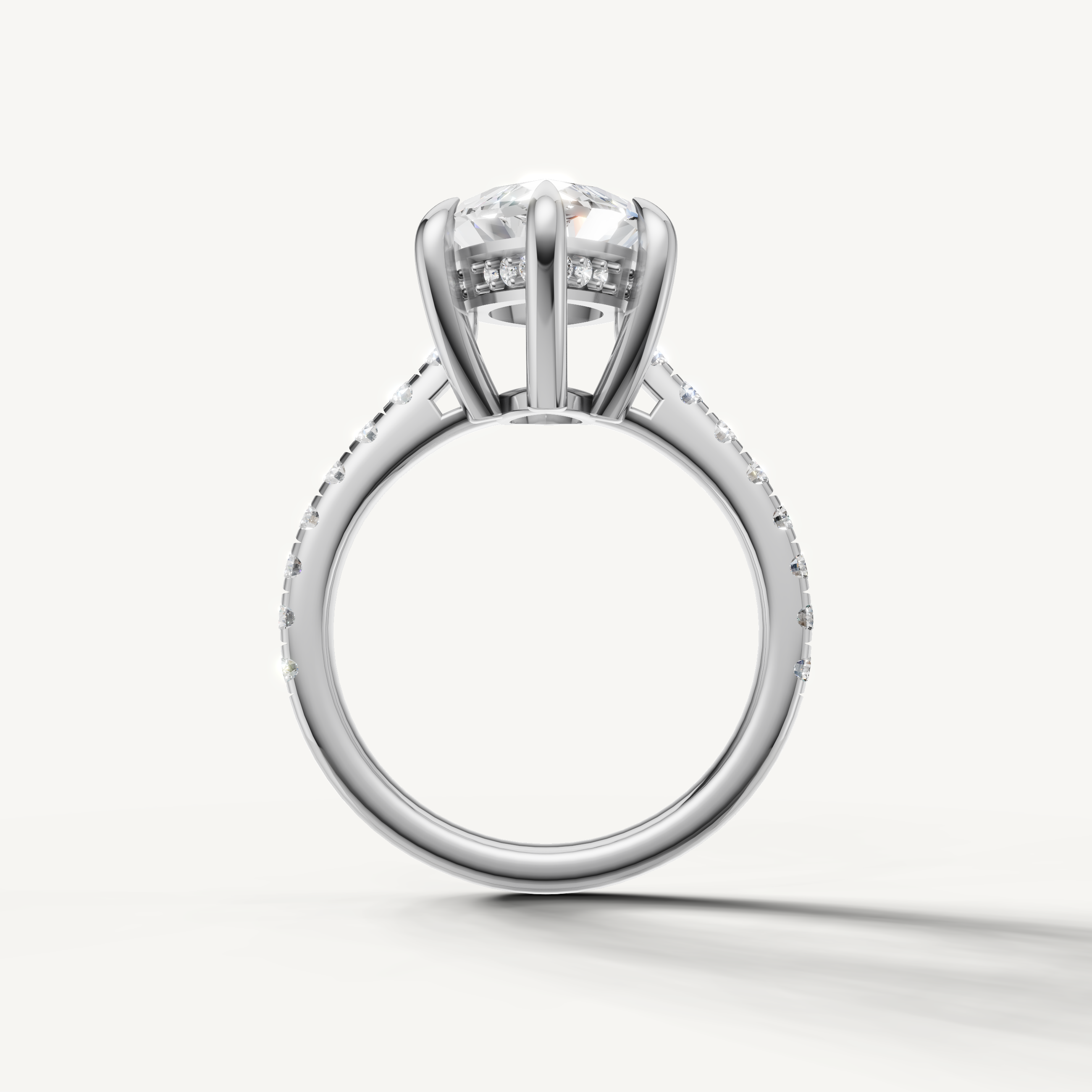 White Gold Marquise Diamond Ring for Women – Raul Diamonds