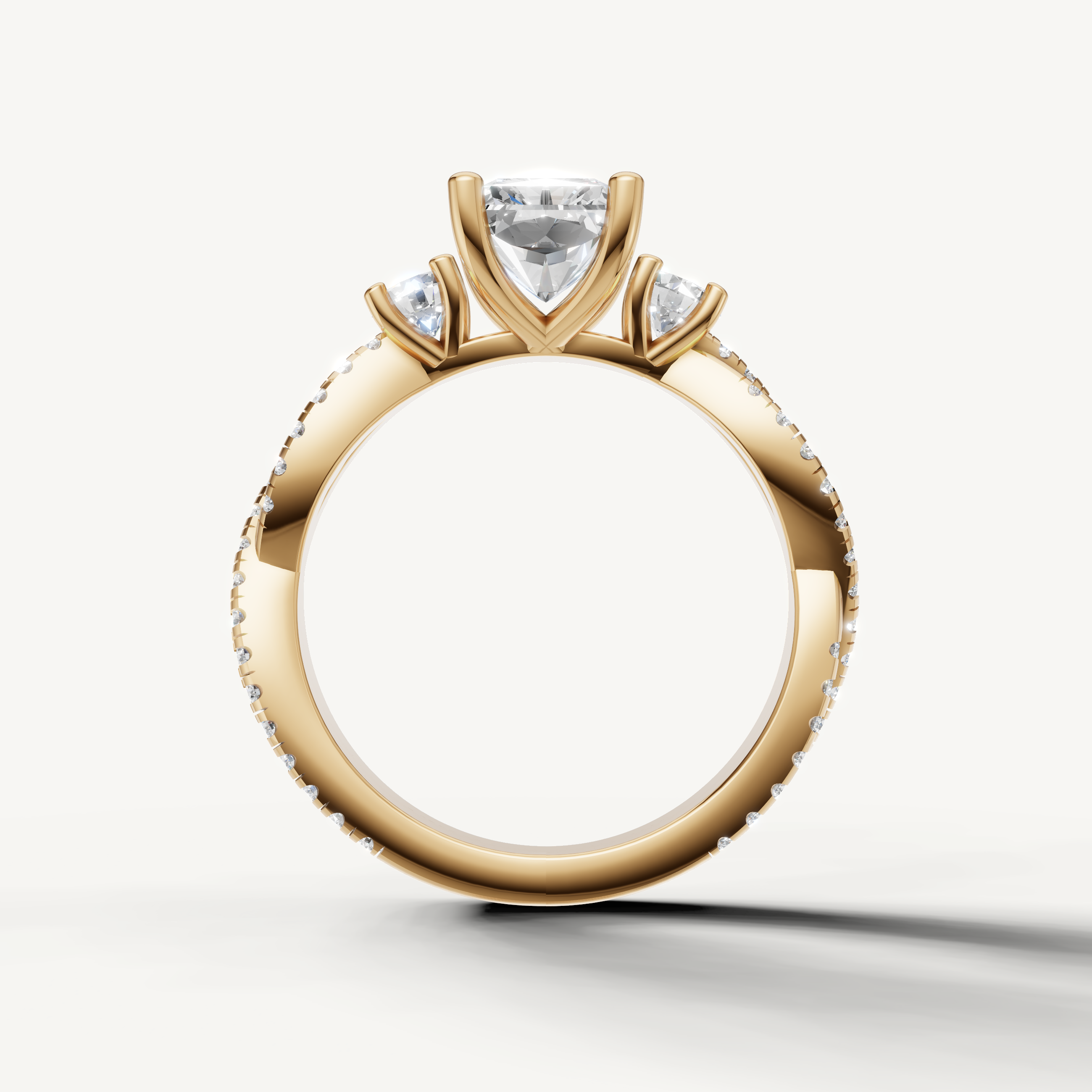 Elegant Radiant Shape Lab Grown Diamond Ring for Women – Raul Diamonds