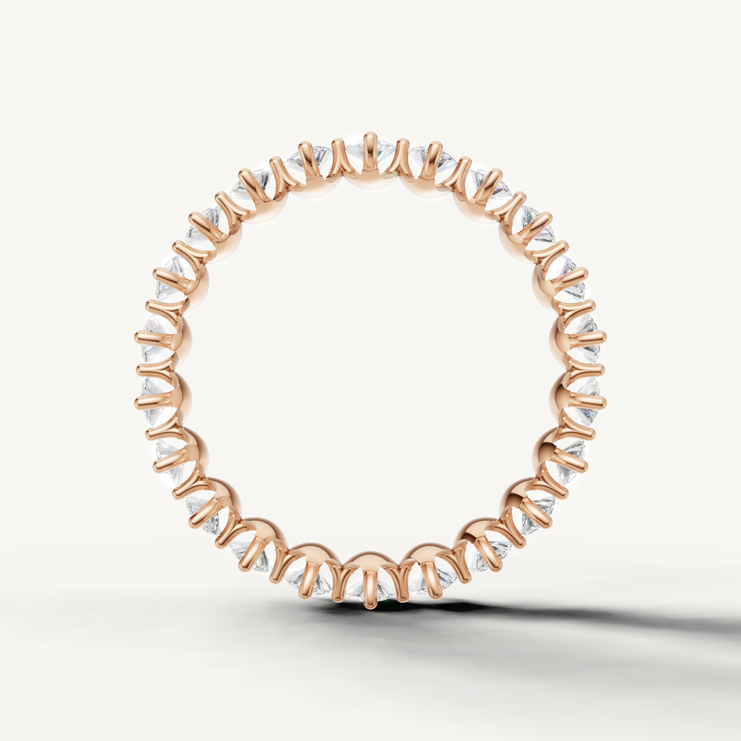 IGI certified oval lab grown diamond ring with timeless beauty