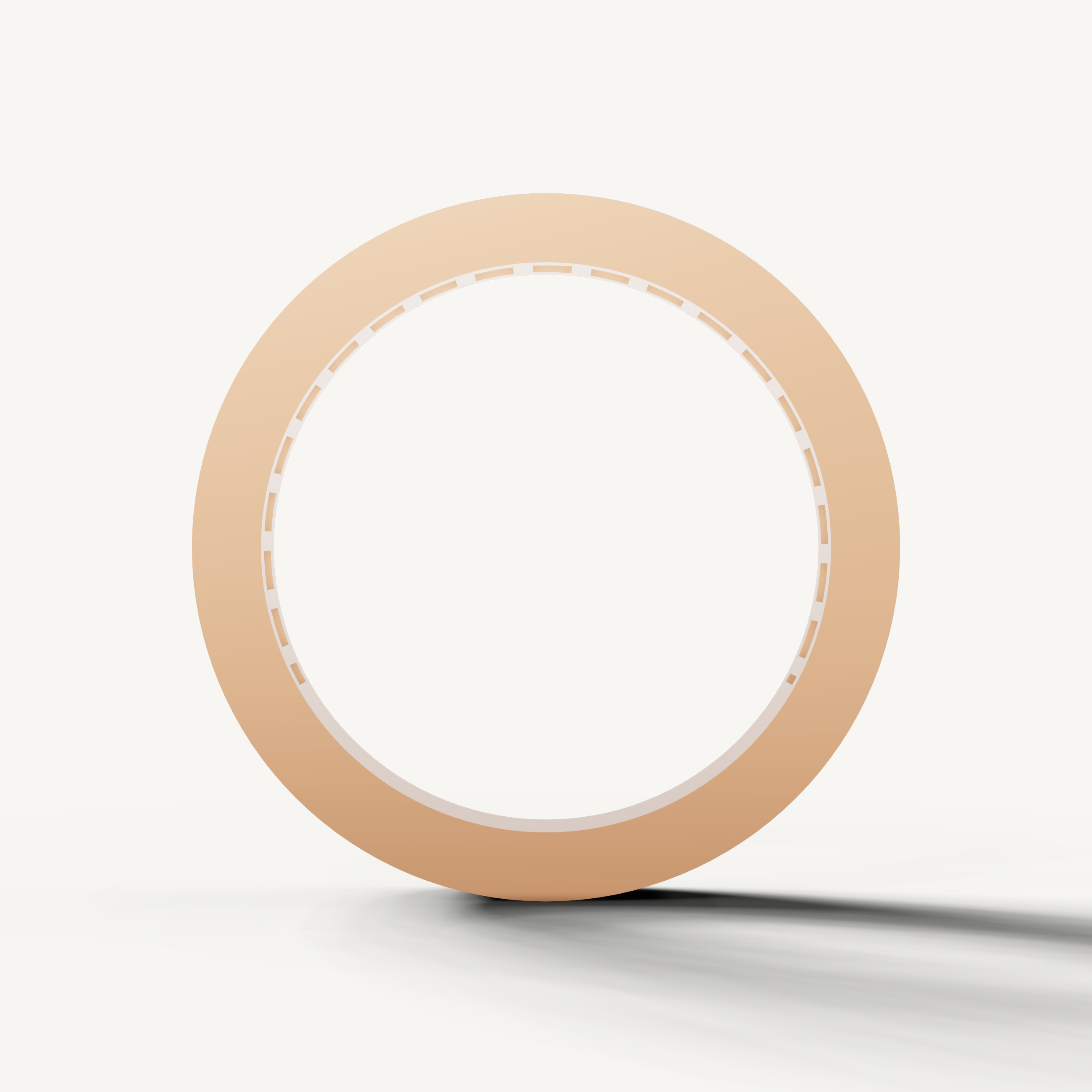 Premium rose gold channel set diamond wedding band crafted by Raul Diamonds