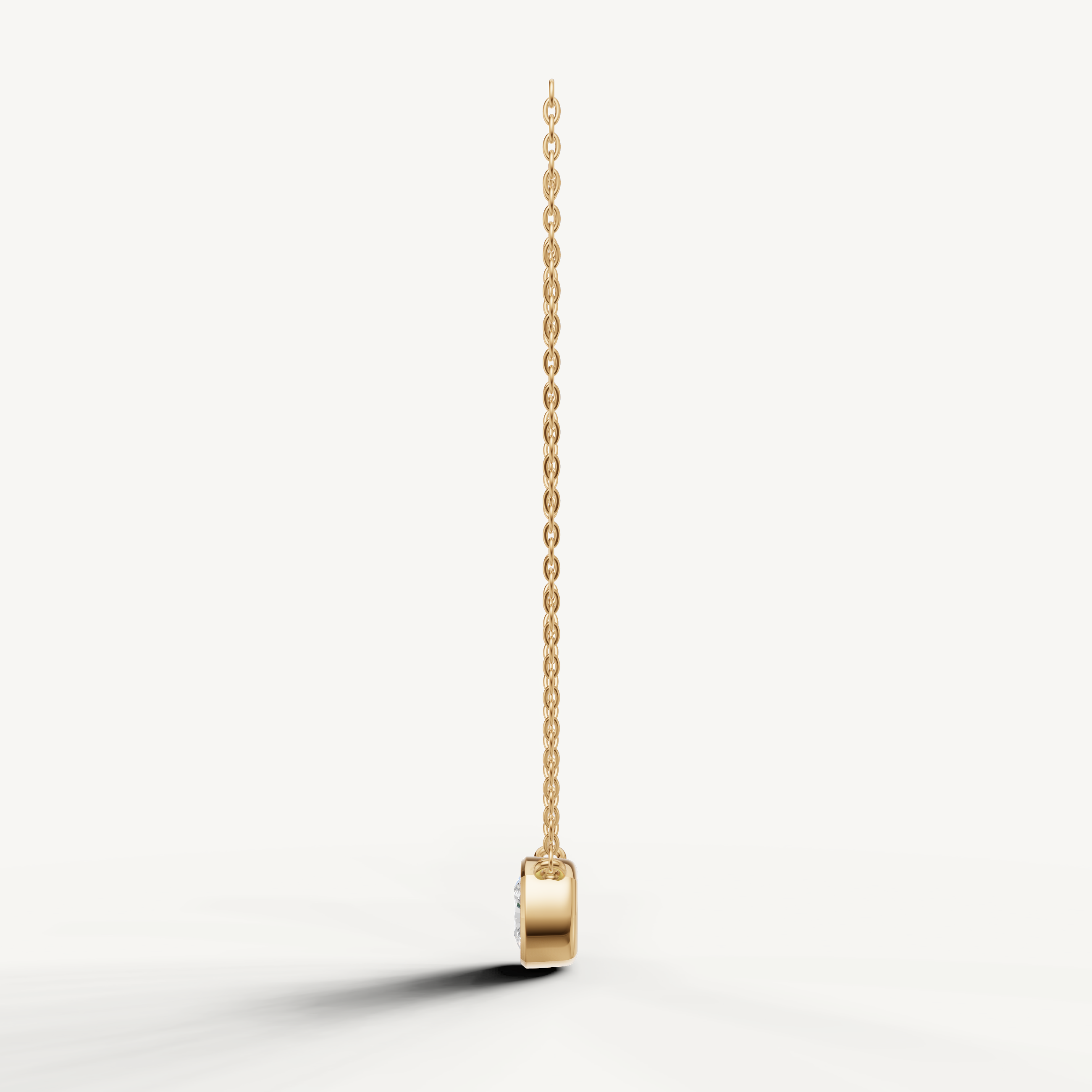Elegant Cushion Shape Lab Grown Diamond Pendant Necklace by Raul Diamonds
