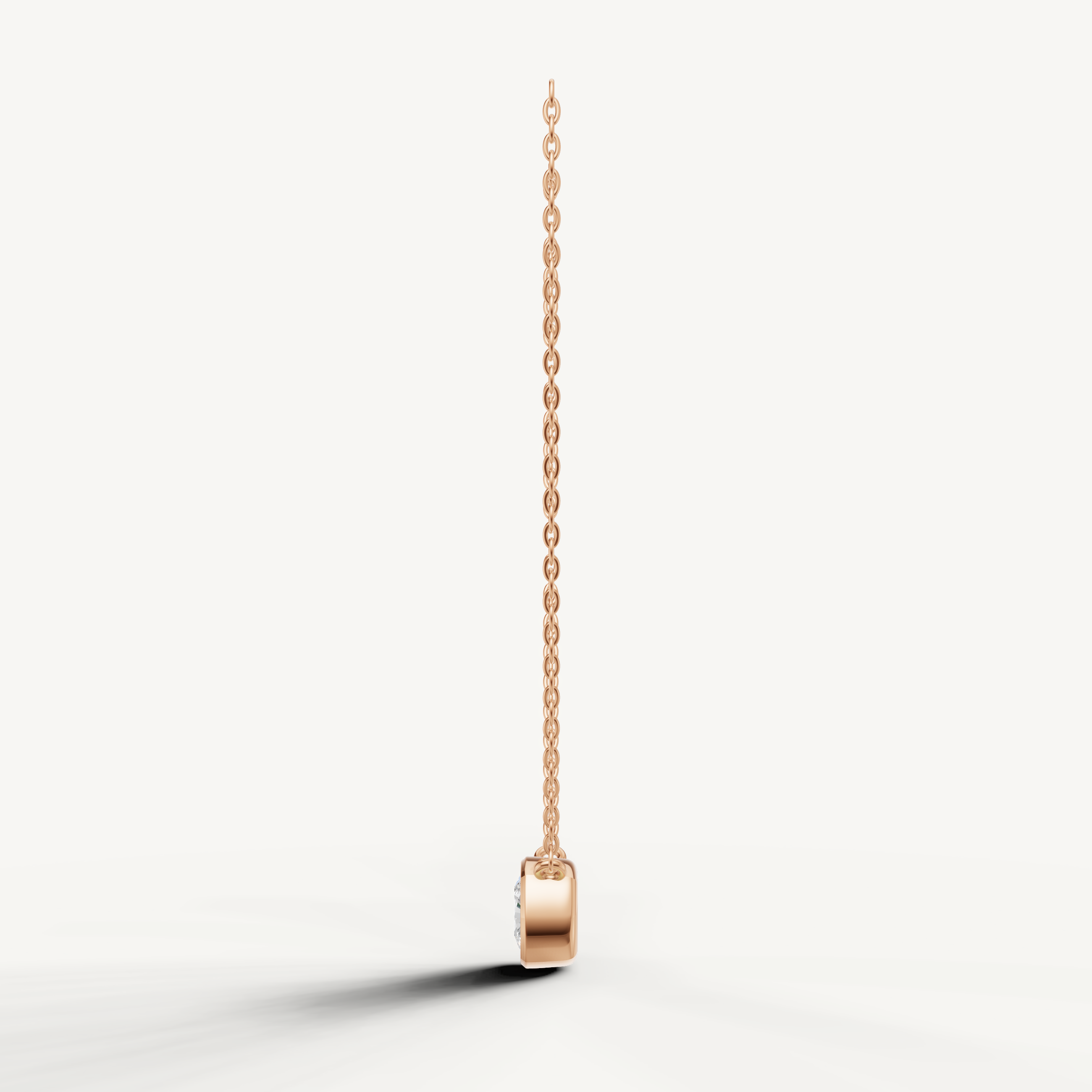 Elegant Cushion Shape Lab Grown Diamond Pendant Necklace by Raul Diamonds