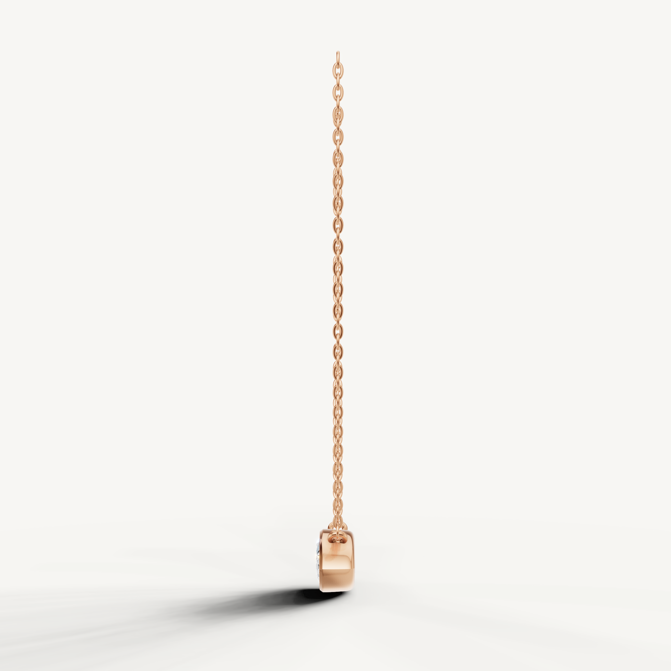 Elegant Horizontal Marquise Lab Grown Diamond Pendant Necklace by Raul Diamonds