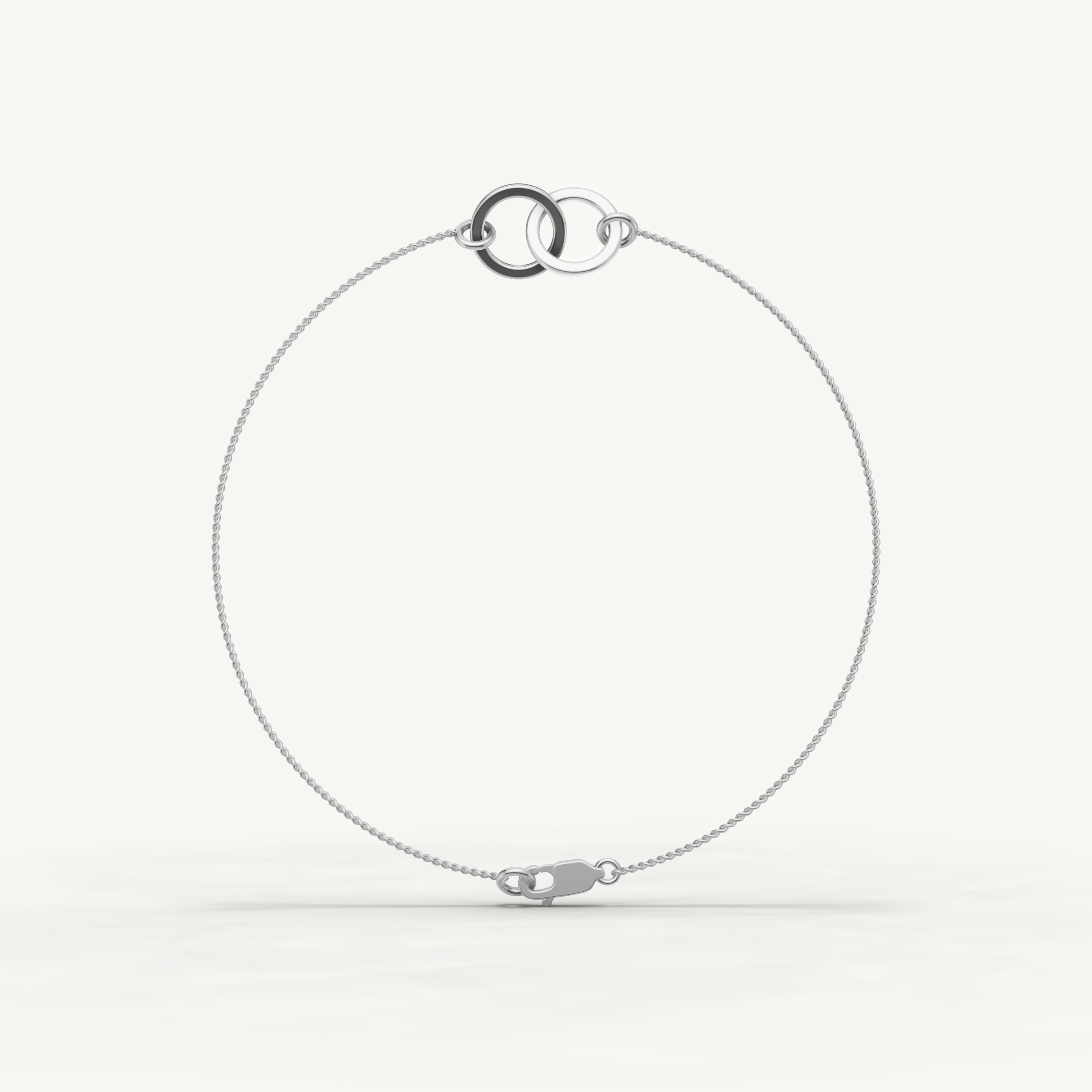 Paperclip Link Chain Bracelet in 14K Yellow Gold