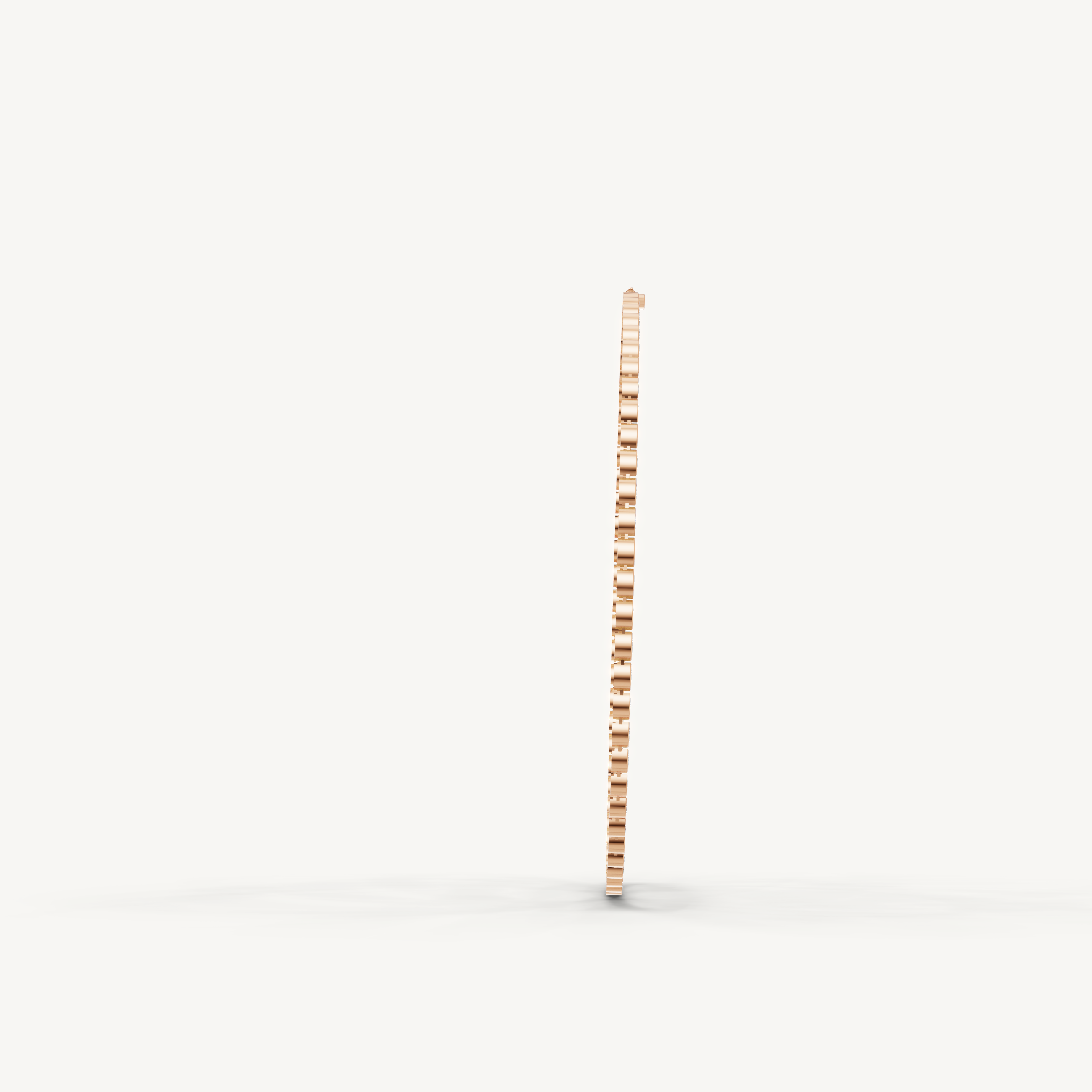 Marquise Lab Grown Diamond Tennis Necklace in 14K Yellow Gold