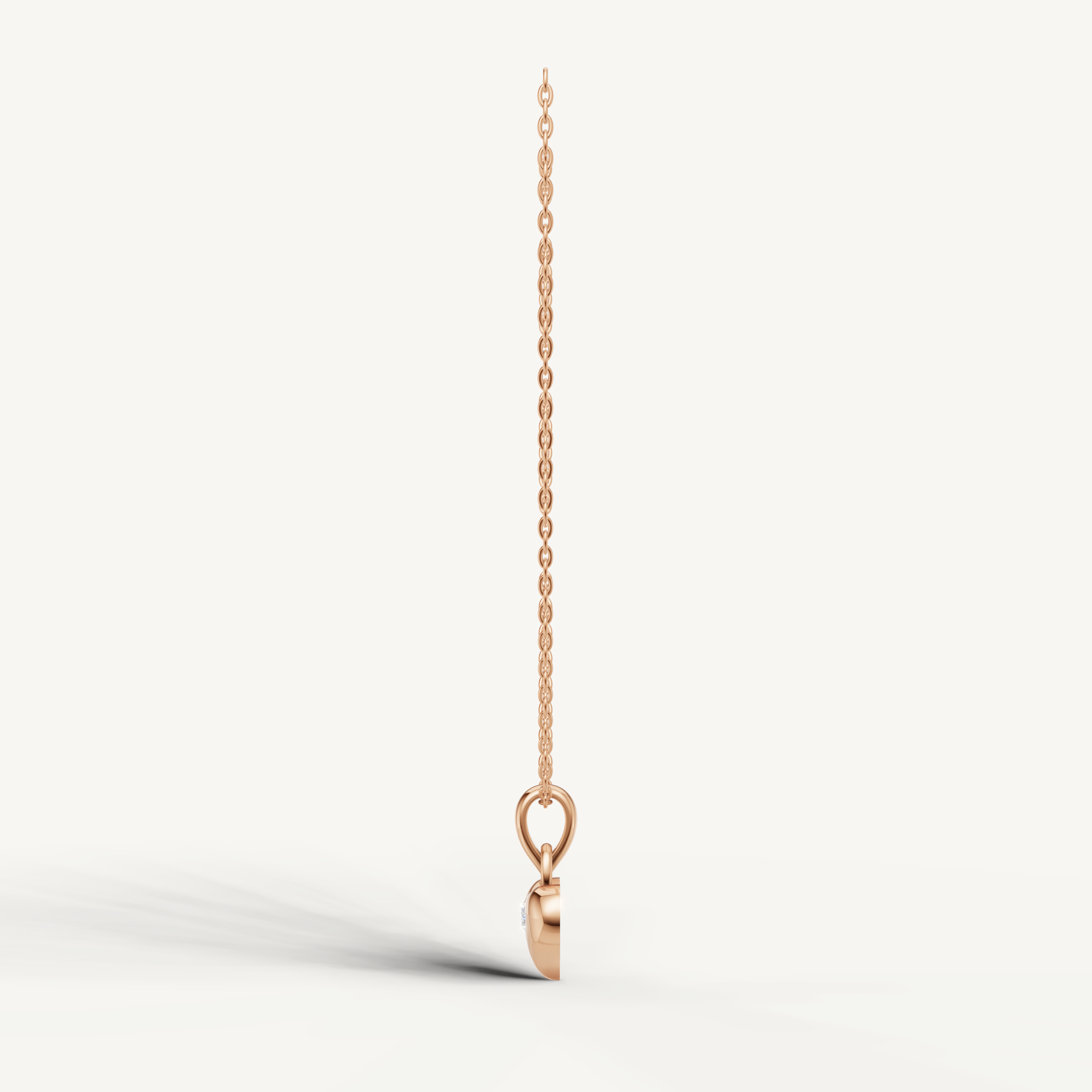 Elegant Floating Diamond Heart Pendant Necklace for Women by Raul Diamonds