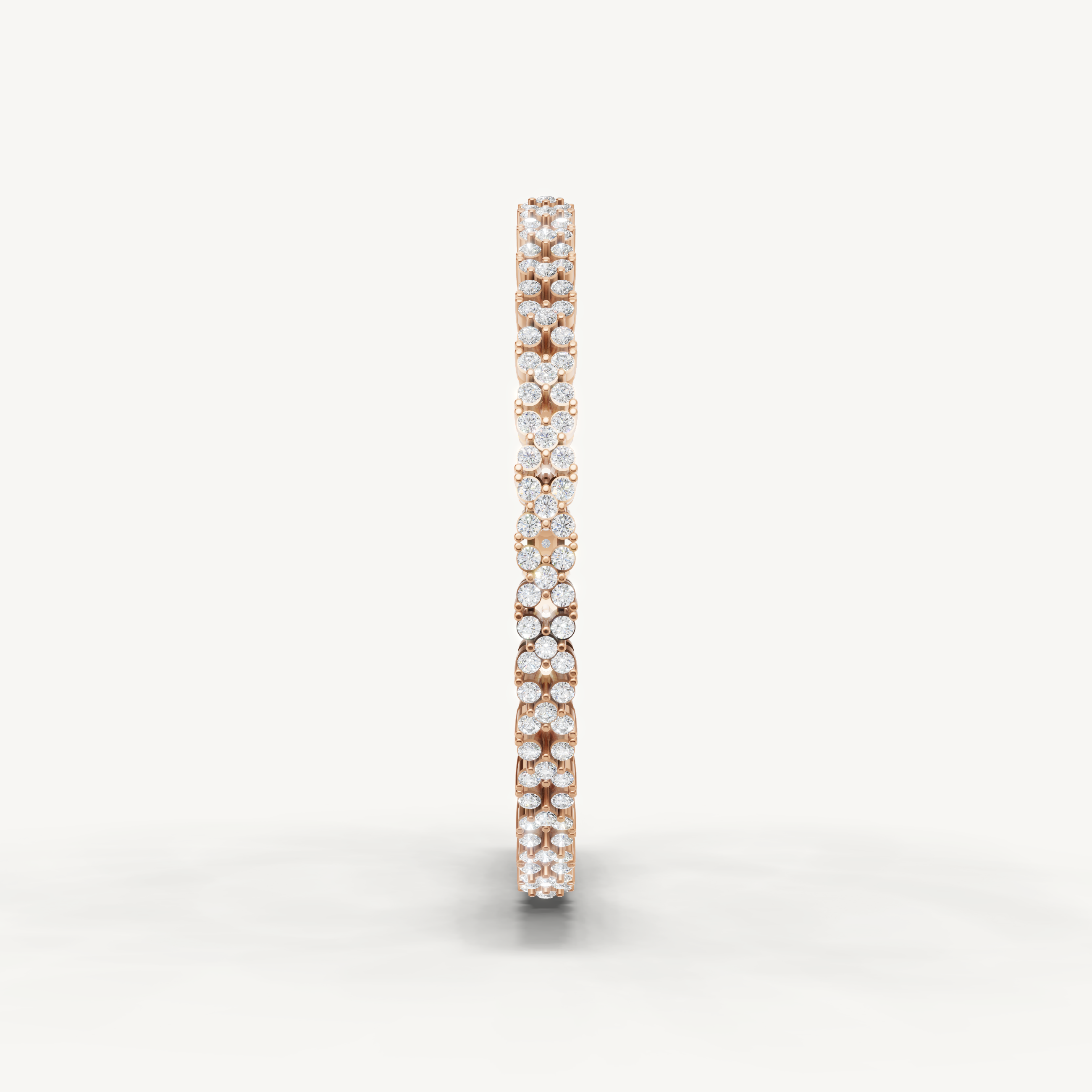 Luxury rose gold diamond bracelet with timeless modern elegance by Raul Diamonds