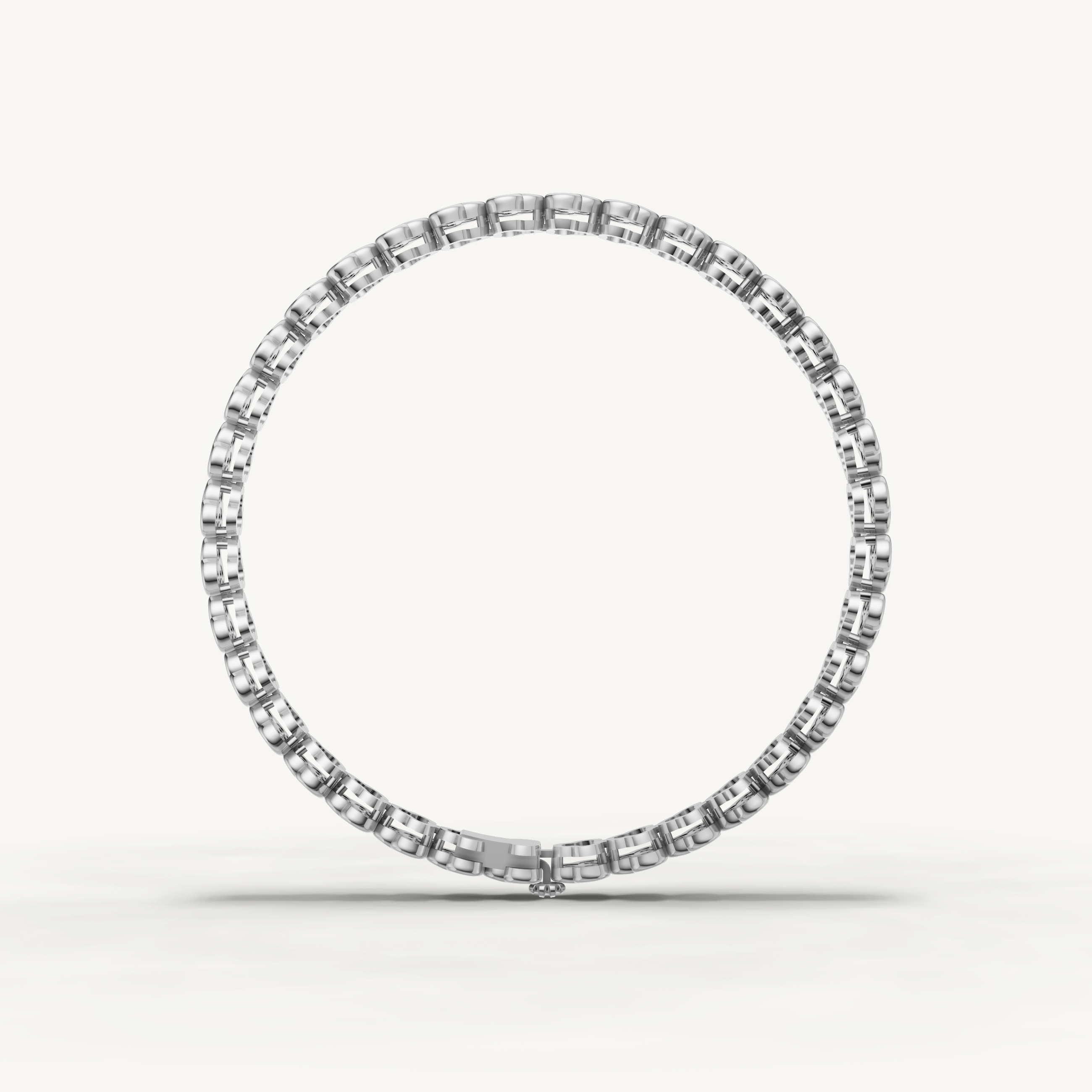 White gold diamond bracelet with sparkling floral inspired craftsmanship by Raul Diamonds