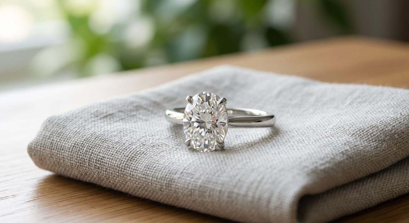 Best oval cut lab-grown diamond engagement rings in 2026
