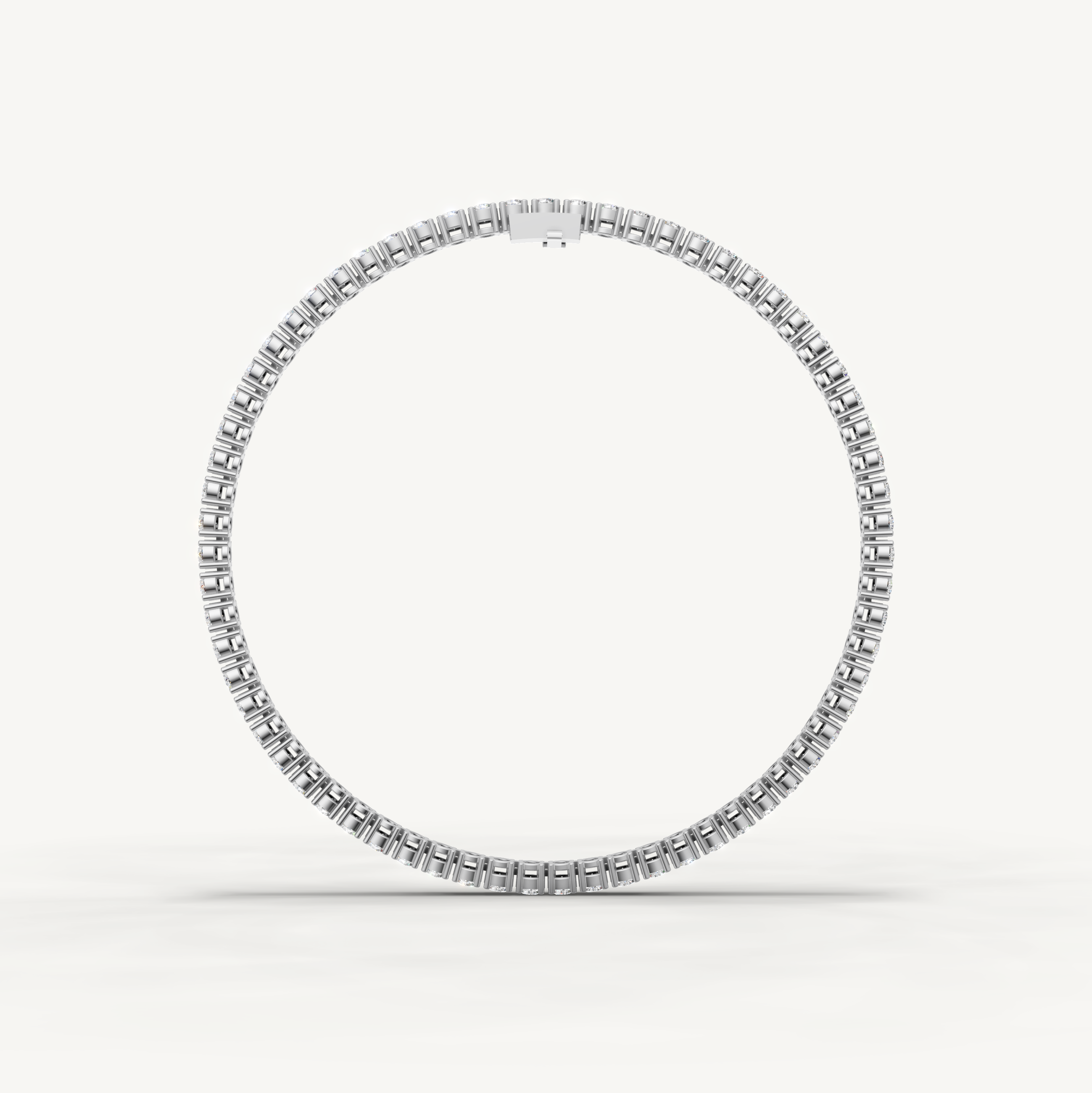 Luxury white gold diamond tennis bracelet with timeless elegance by Raul Diamonds