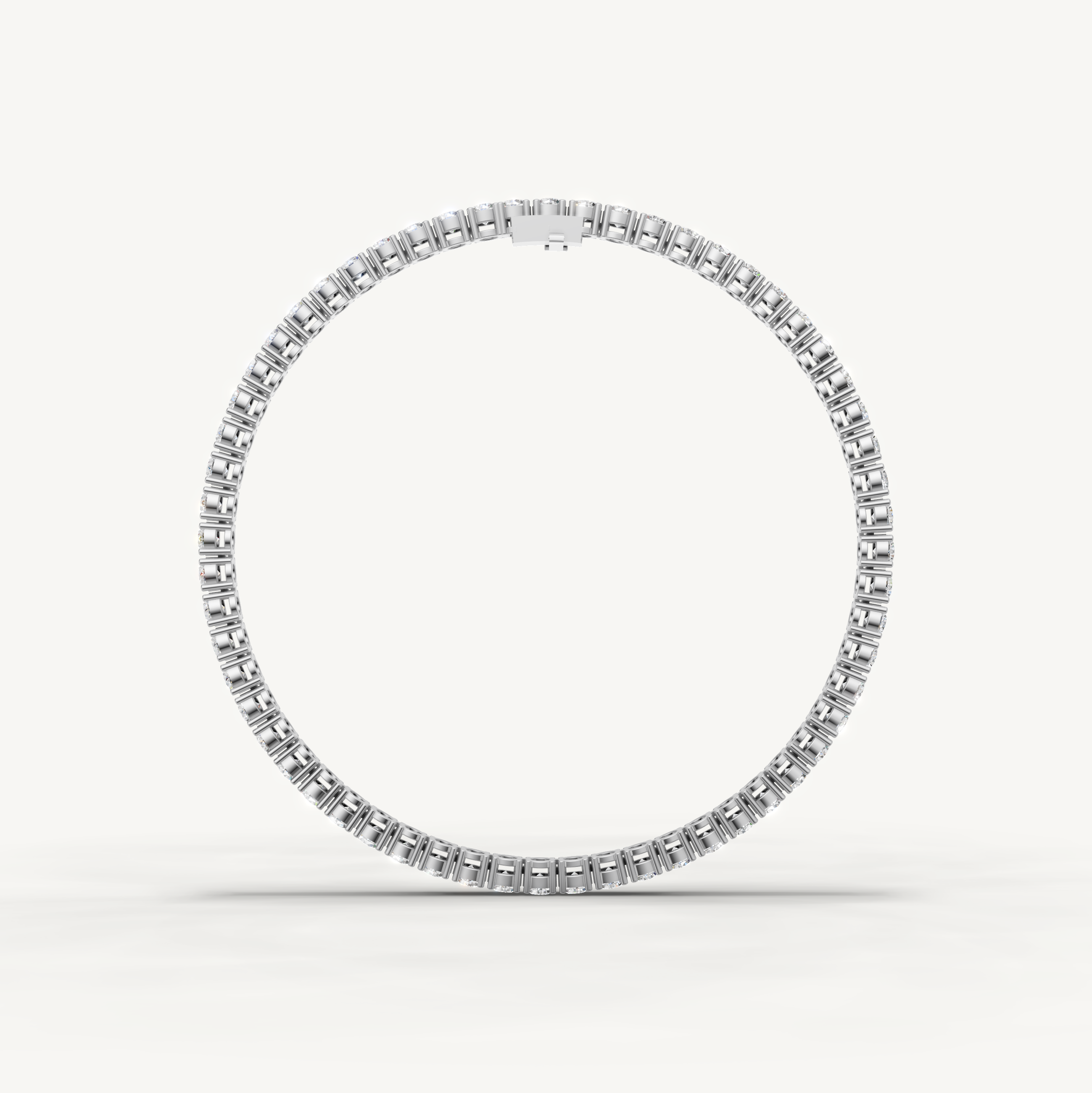 Luxury white gold diamond tennis bracelet with timeless elegance by Raul Diamonds
