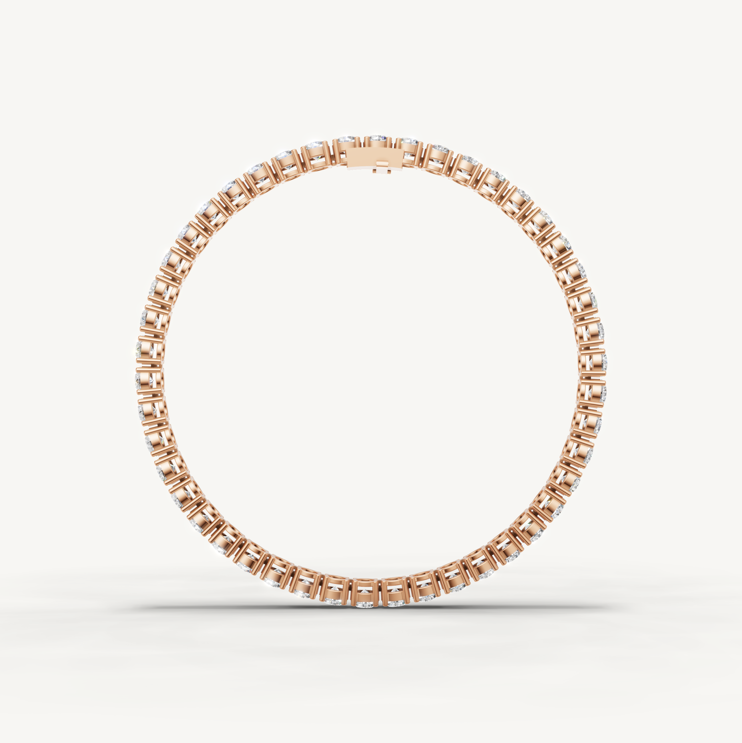 Timeless Rose Gold Tennis Bracelet with Lab Grown Diamond Brilliance by Raul Diamonds