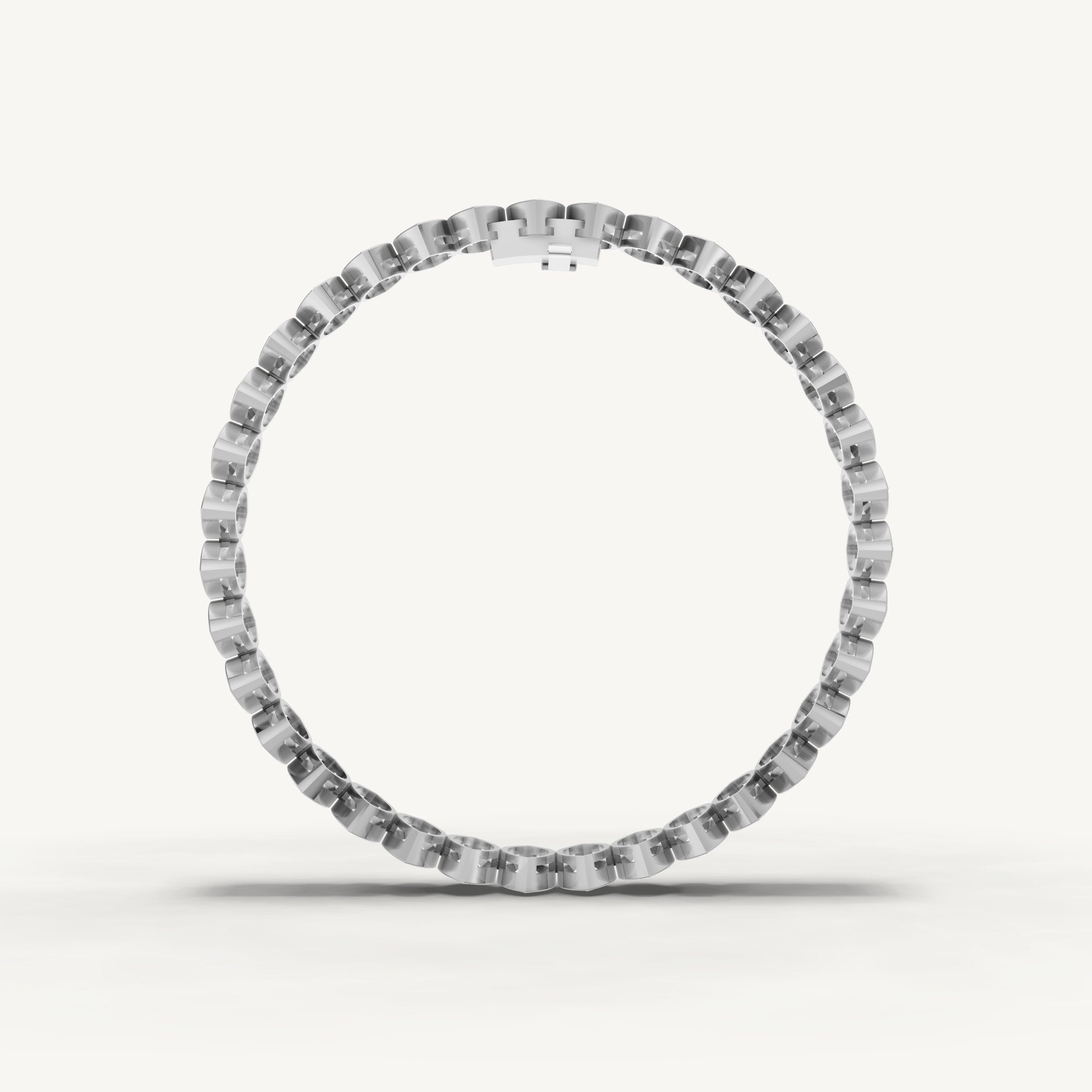 Marquise Lab Grown Diamond Tennis Bracelet in 14K Yellow Gold