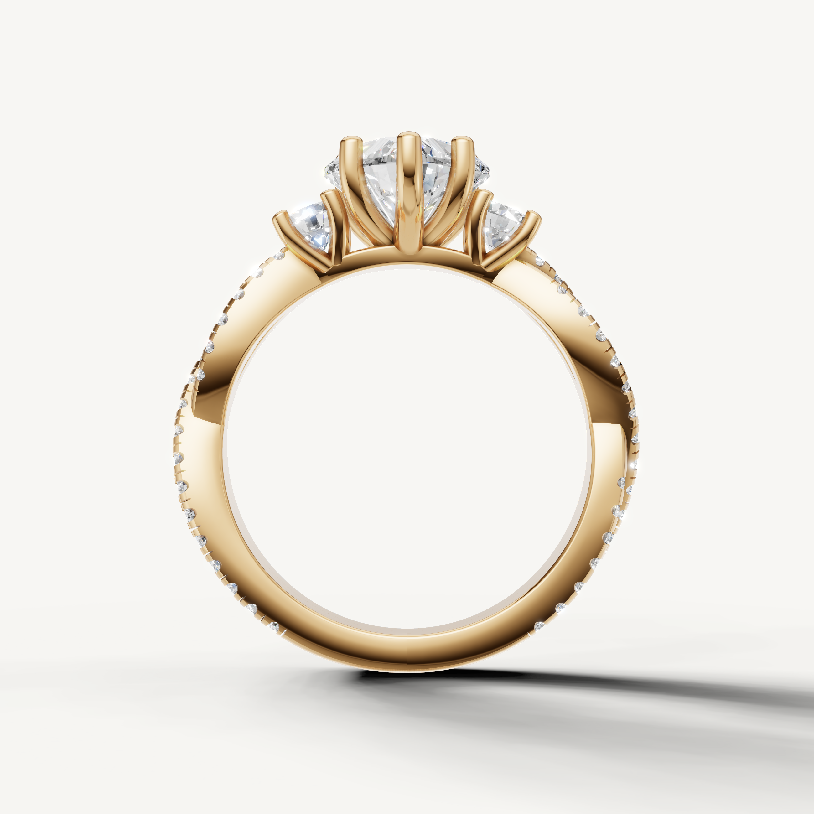 Romantic Heart Shape Lab Grown Diamond Ring for Women – Raul Diamonds