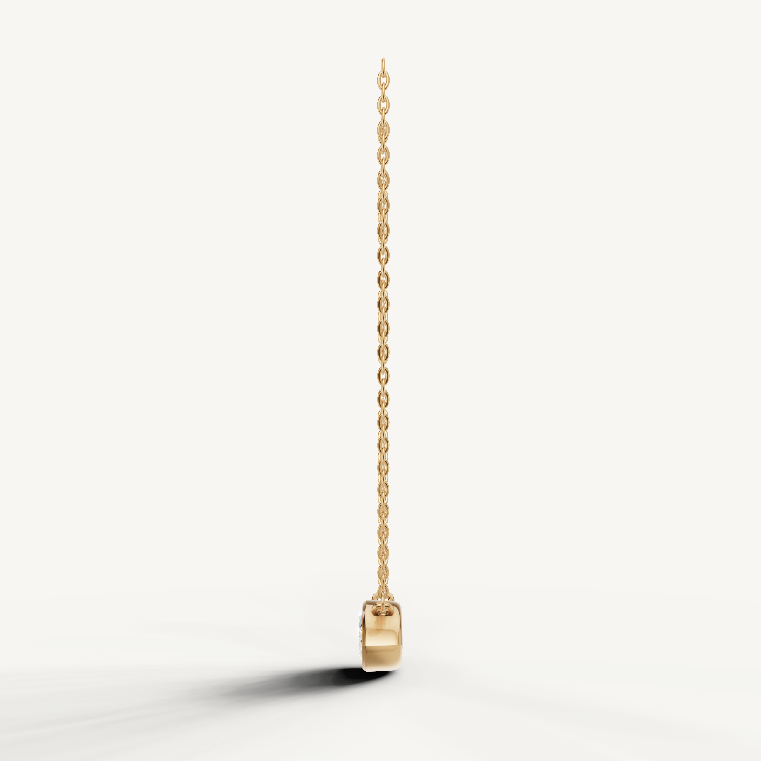 Elegant Horizontal Marquise Lab Grown Diamond Pendant Necklace by Raul Diamonds