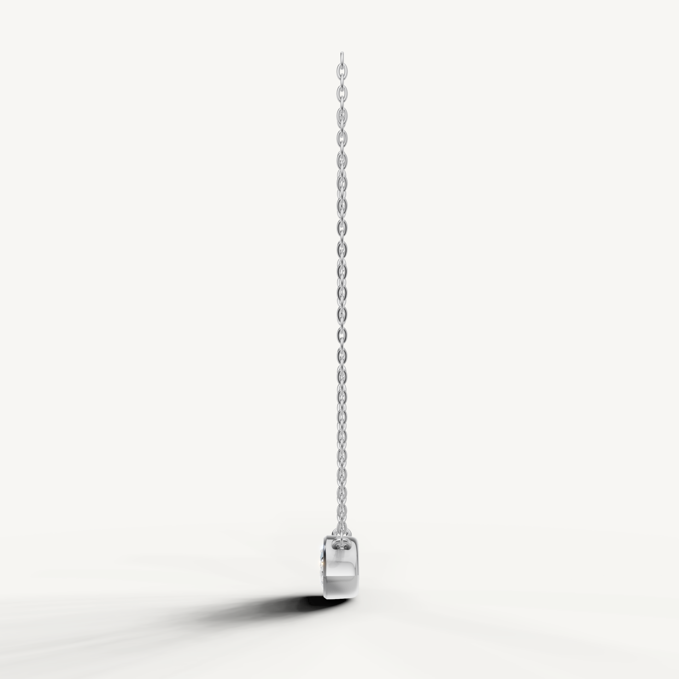 Elegant Horizontal Marquise Lab Grown Diamond Pendant Necklace by Raul Diamonds