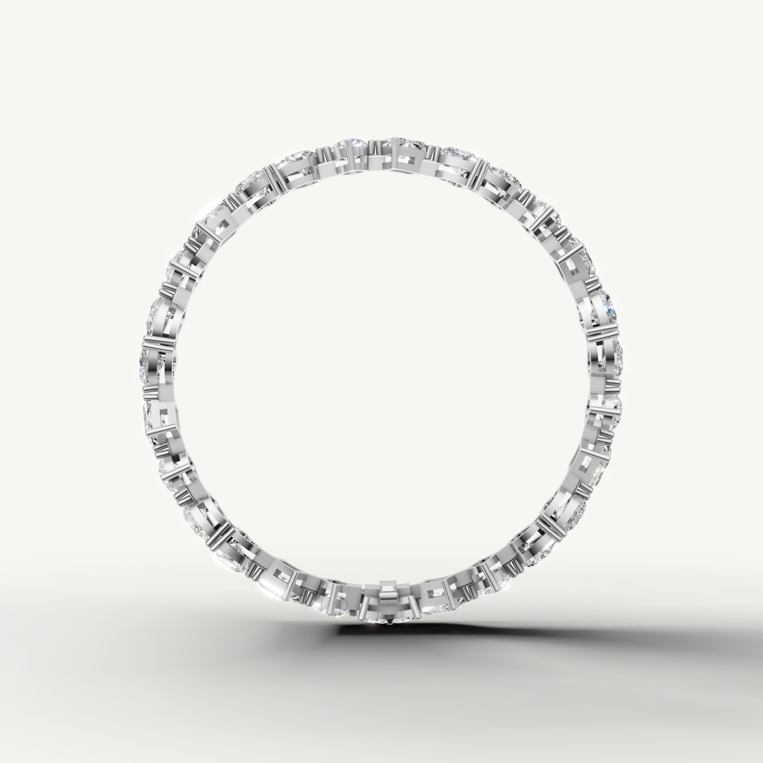 Elegant white gold diamond bracelet for women by Raul Diamonds fine jewelry