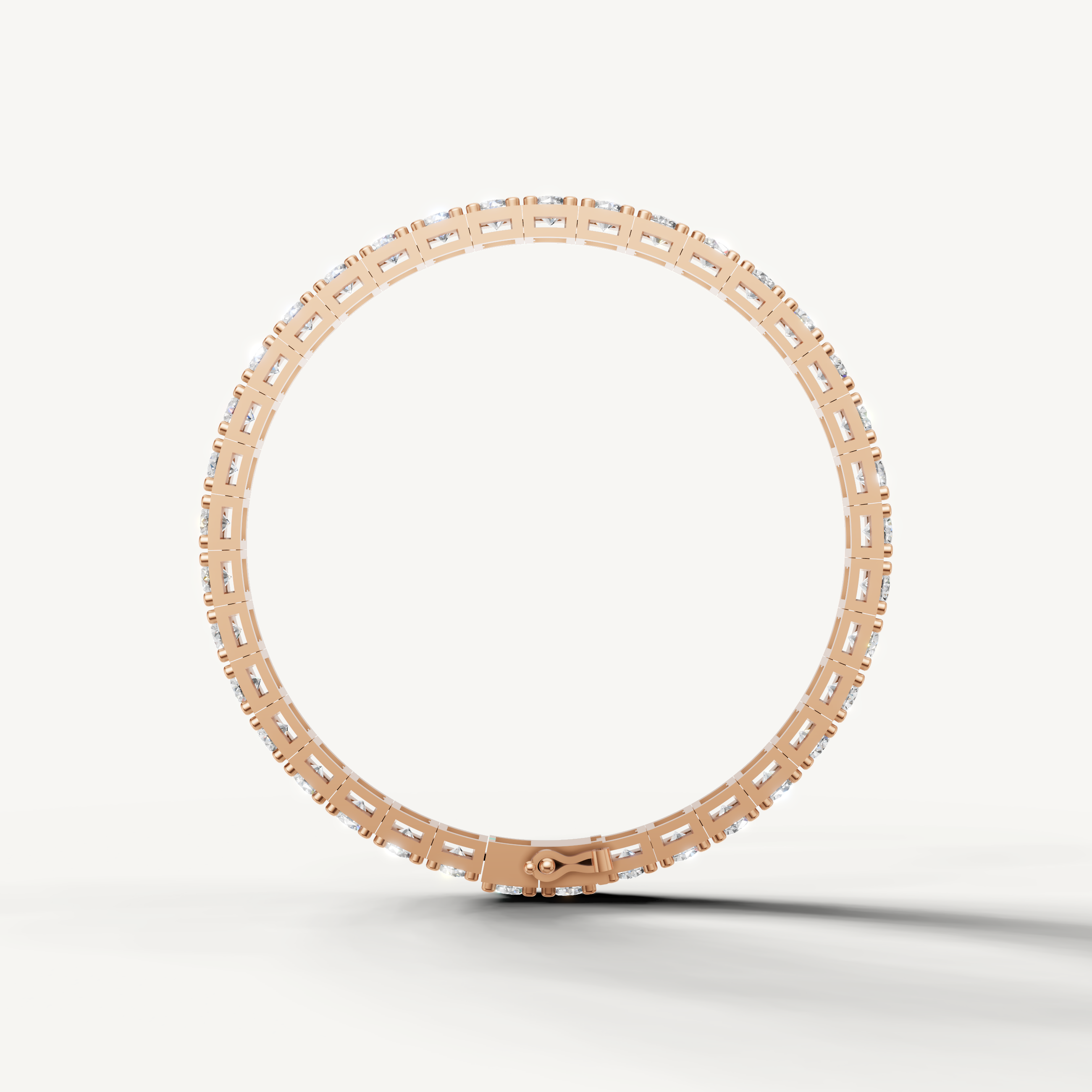 Elegant rose gold diamond bracelet for women by Raul Diamonds jewelry collection