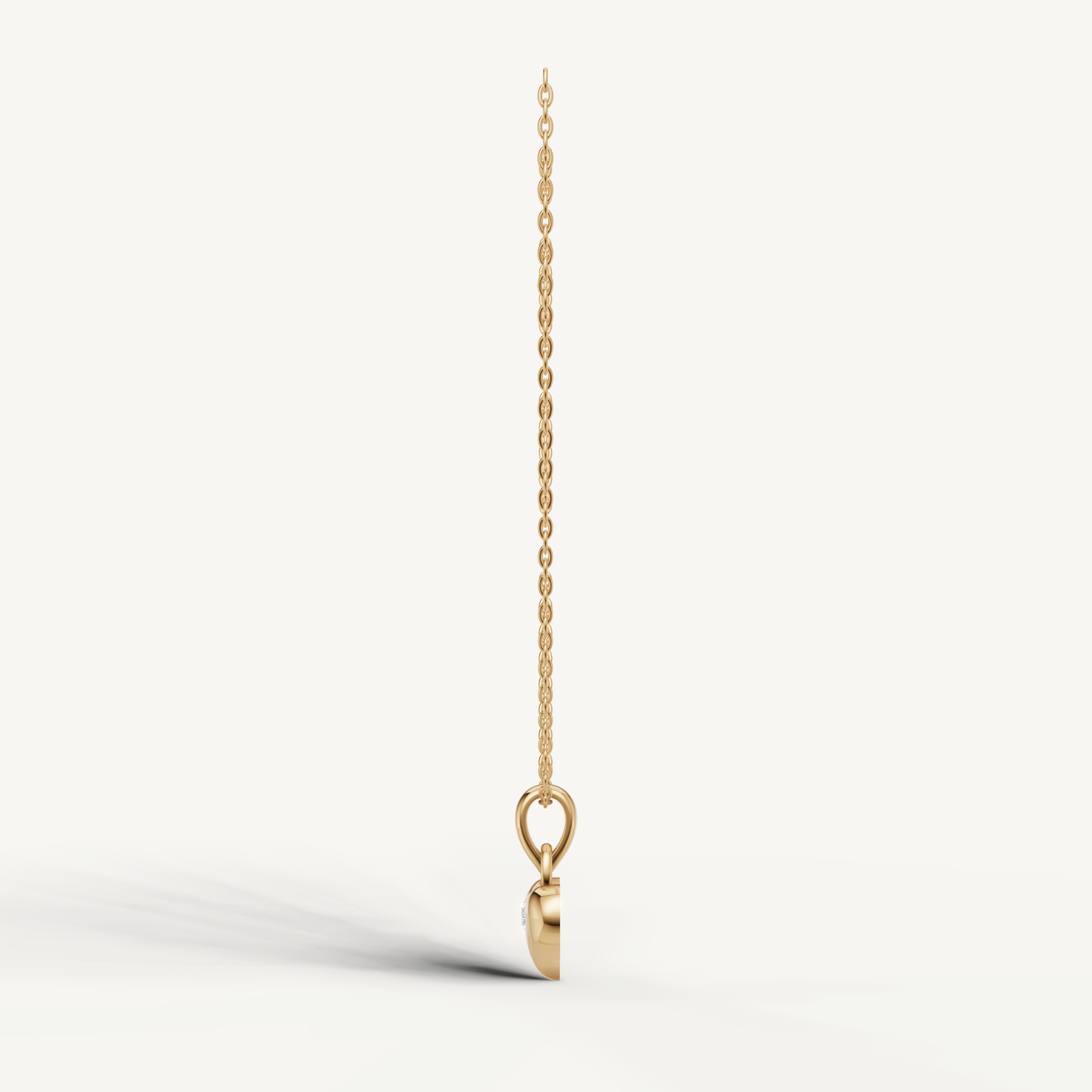 Elegant Floating Diamond Heart Pendant Necklace for Women by Raul Diamonds