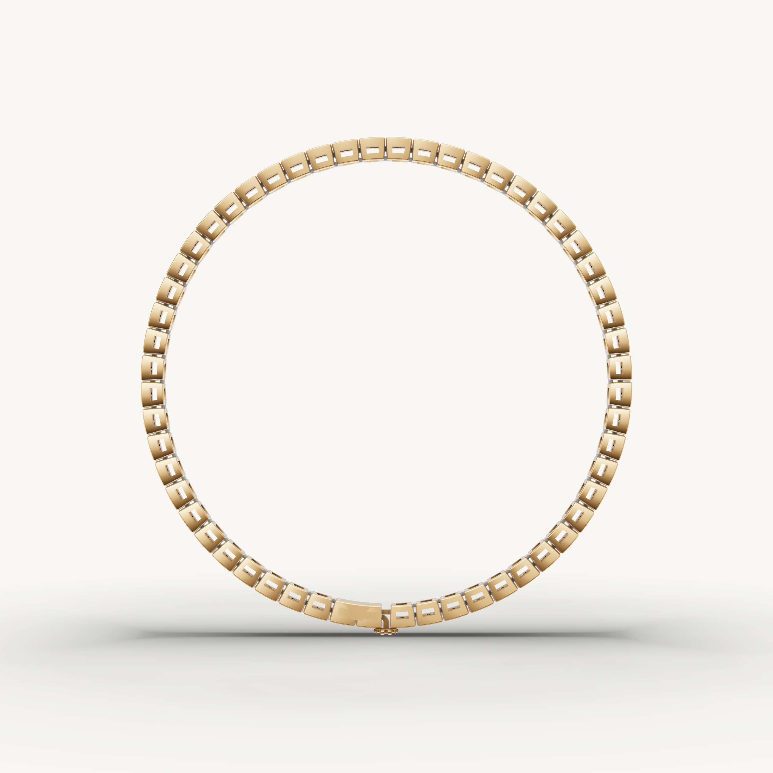 Yellow gold diamond bracelet with timeless elegance and refined craftsmanship by Raul Diamonds