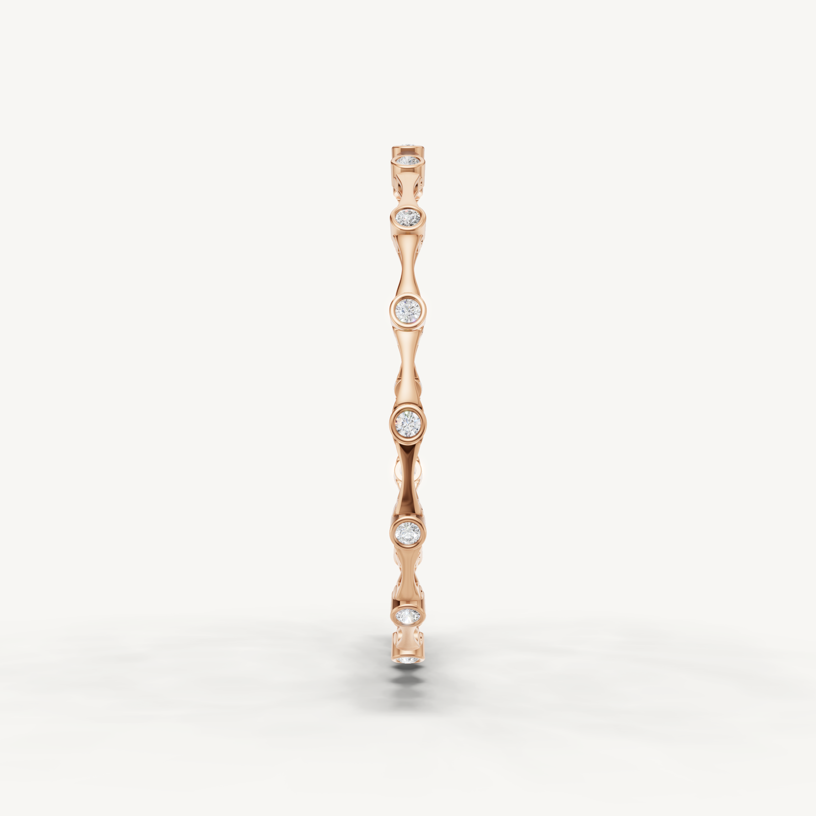 Elegant rose gold diamond bracelet crafted with timeless sophistication by Raul Diamonds
