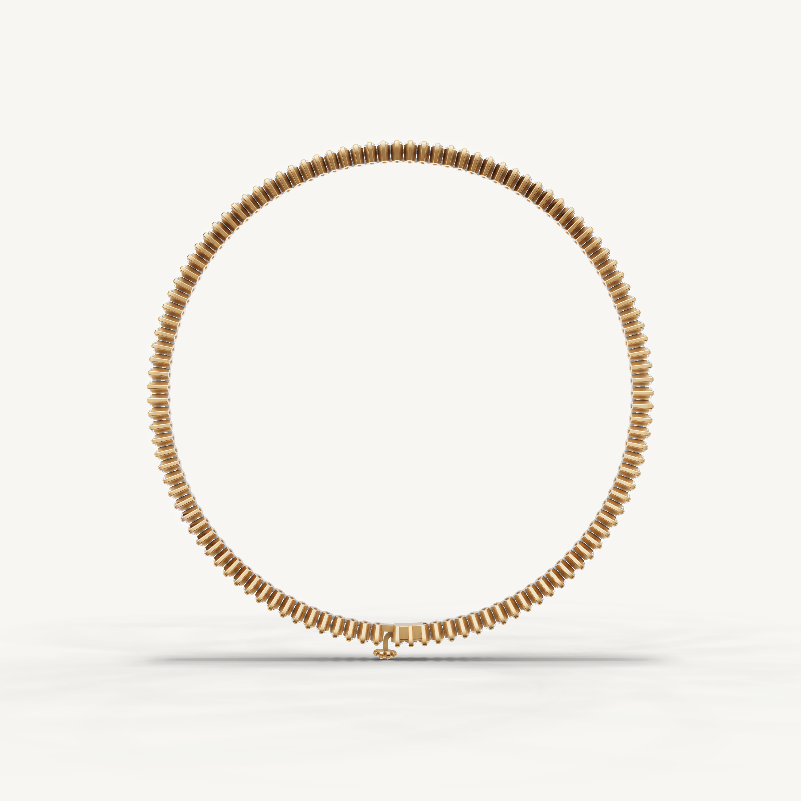 Yellow gold marquise diamond tennis bracelet with refined modern luxury by Raul Diamonds