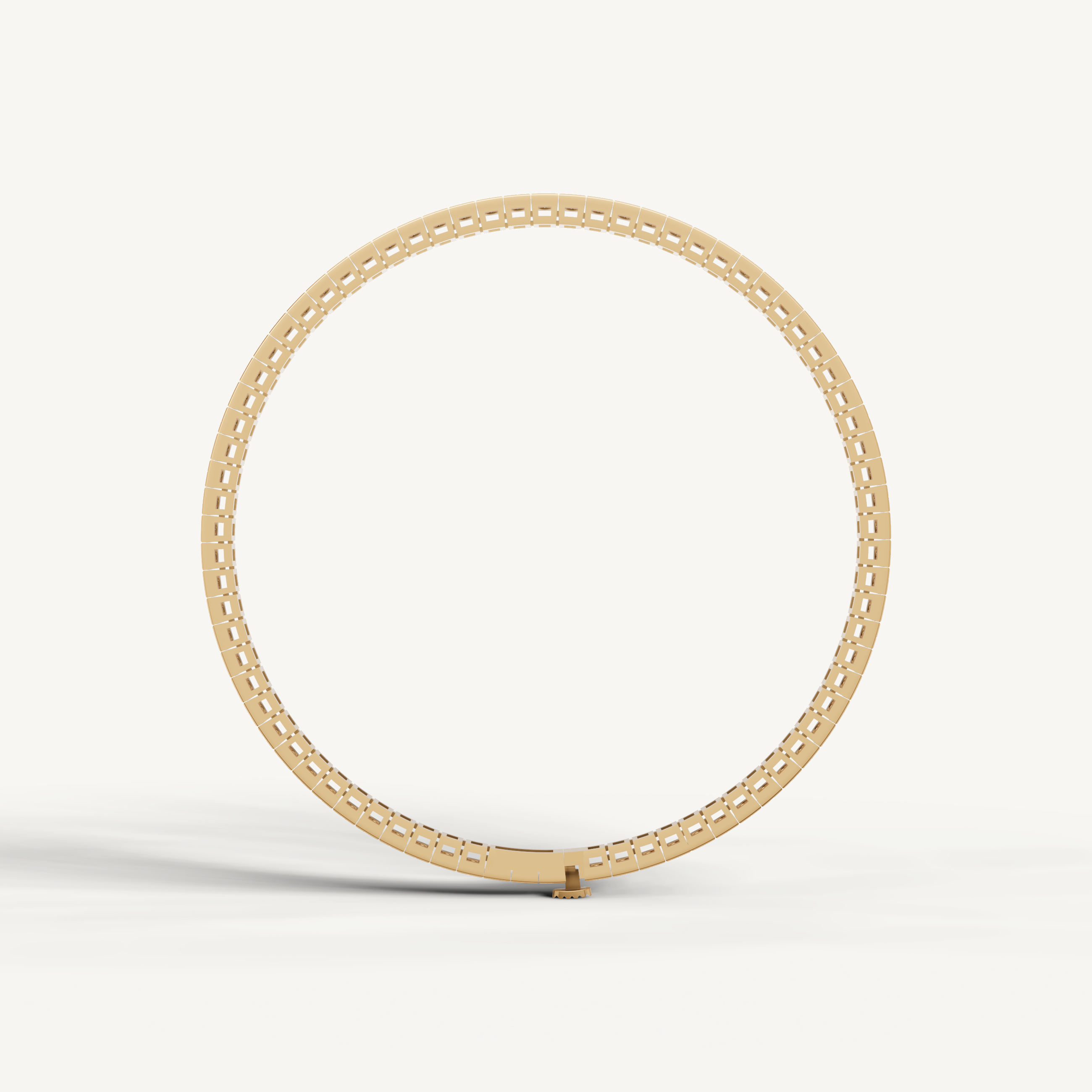 Yellow gold delicate diamond tennis bracelet with refined luxury sparkle by Raul Diamonds
